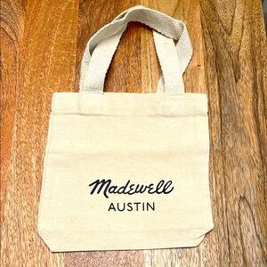 NWOT Madewell Austin Canvas Tote Bag